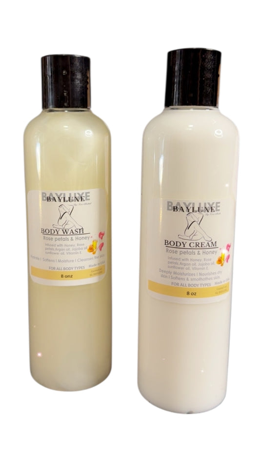 Body wash & cream Bundle