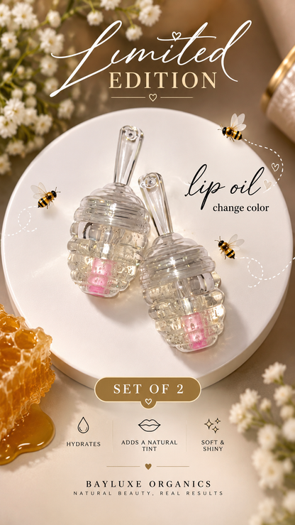 Lip Oil set of 2 change color