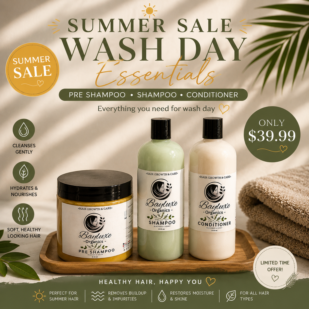 Wash Day Essentials Kit