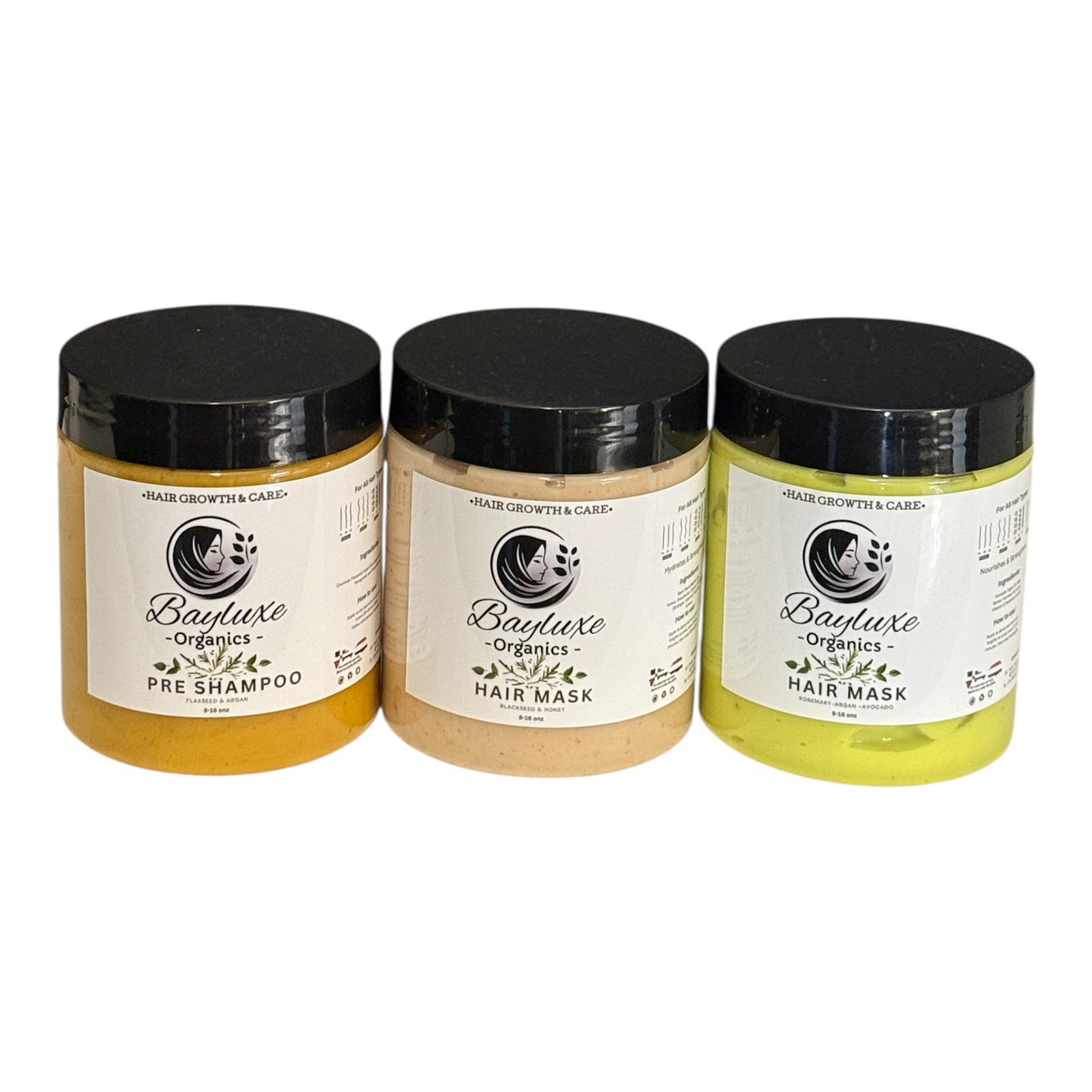 Hair Mask  Repair/Hydration/Nutrition 3 pcs Bundle